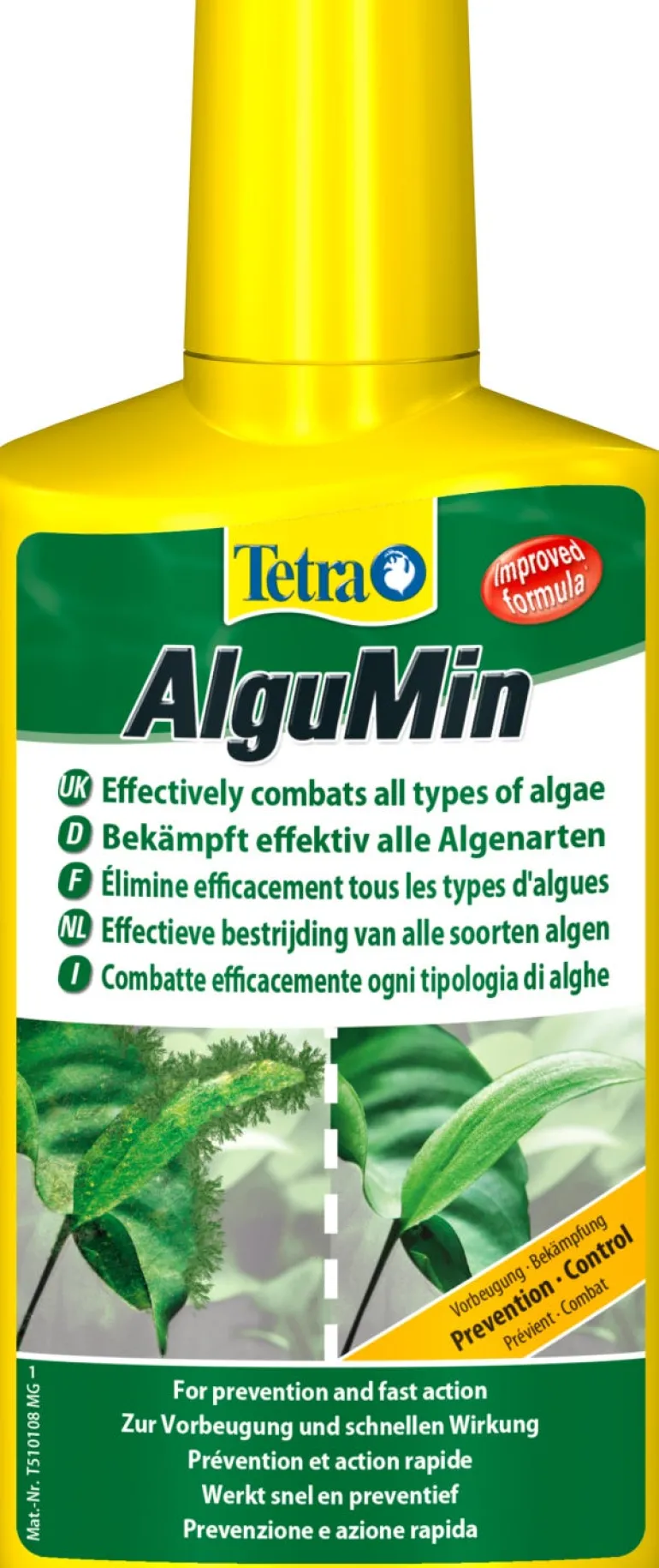 Anti-algues TetraAlgumin liquide pour aquarium 100ml