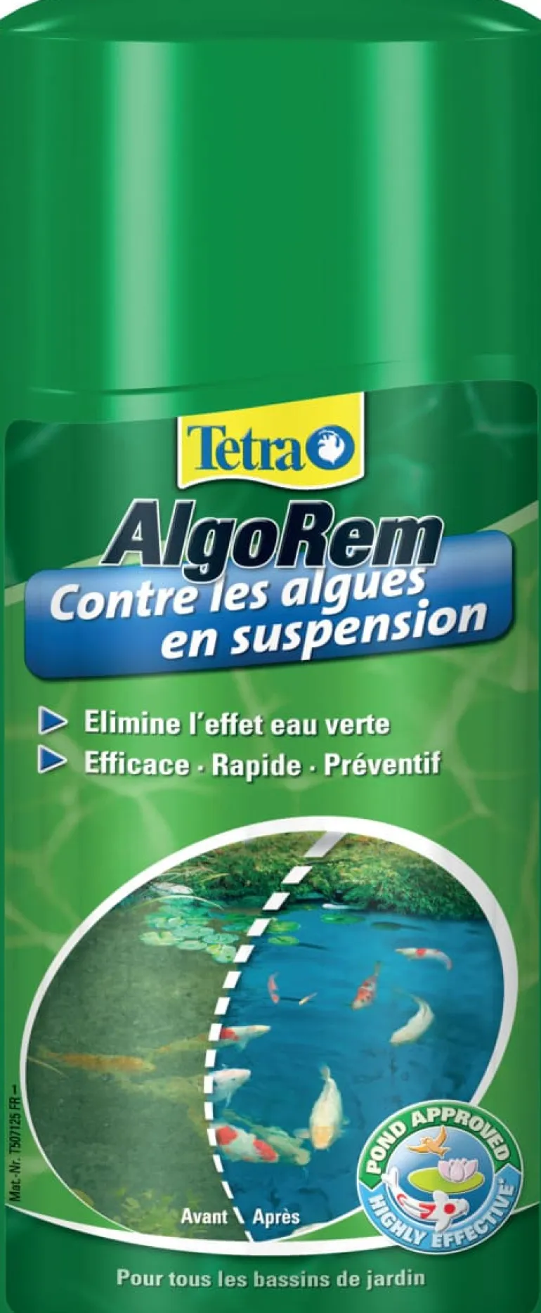 Antialgue TetraPond pour bassin de jardin 500ml
