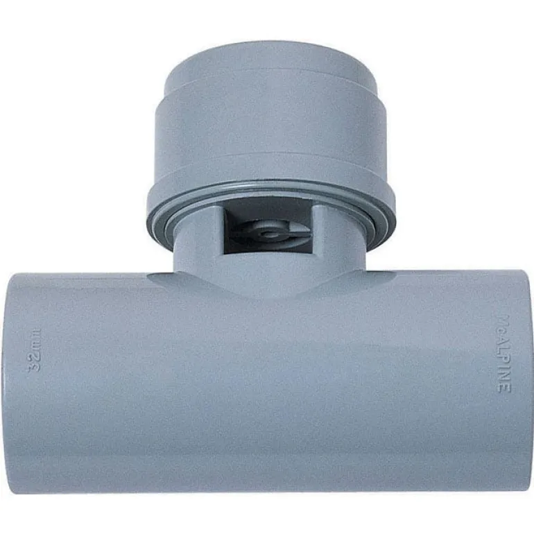 Anti-vide en T pour tube Ø40 en horizontal à coller