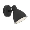 Applique San peri 1 GU10 3W noir