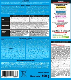 Appâts sachets anti-nuisibles rats et mulots 600g CAUSSADE