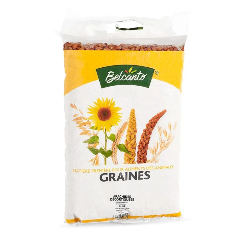Arachides décortiquées - Sac de 4 kg