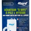 Aérateur à piles spécial vifs 0,8L/min RAGOT