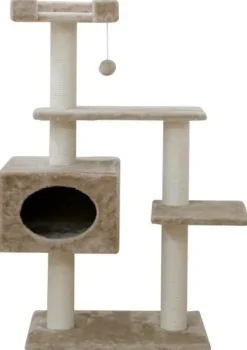 Arbre à chat Emmy 133 cm beige