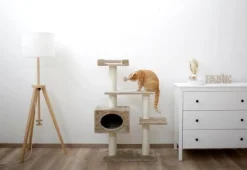Arbre à chat Emmy 133 cm beige