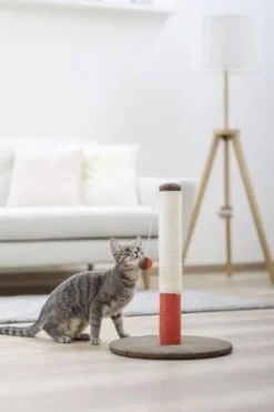 Arbre à chat Opal Basic 50 cm bordeaux / marron