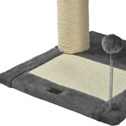 Arbre à chat à plateforme - jouet, griffoir, grattoir Gris