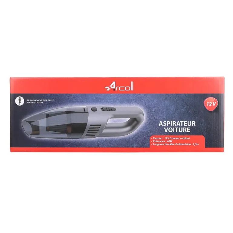 Aspirateur à main pour voiture 12V