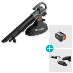 Aspirateur souffleur broyeur 3-en-1 PowerJet Collect 18V P4A