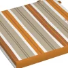 Assise de chaise Idea Déhoussable Baléares Terra 37x40cm
