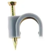 100 attaches plastiques Ø10mm gris