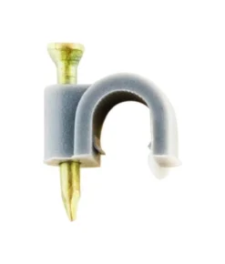 20 attaches plastiques Ø6mm gris