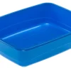 Bac à litière en plastique Nip 10 bleu FERPLAST