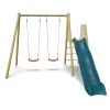 Balançoire avec toboggan Techwood Harmonie Billy TRIGANO