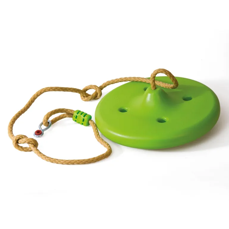 Balançoire plastique verte bouton pour portique TP TOYS