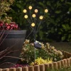 Balise solaire GloGlobes 8 tiges Blanc chaud