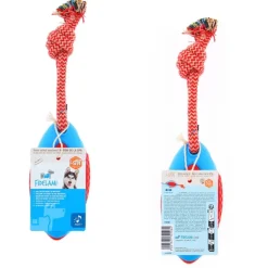 Ballon de rugby bi-matière pour dentition 18/28 cm