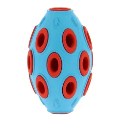 Ballon de rugby à remplir en TPR 12 cm pour chien