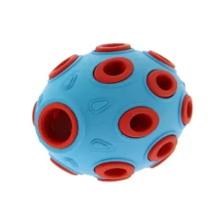 Ballon de rugby à remplir en TPR 12 cm pour chien