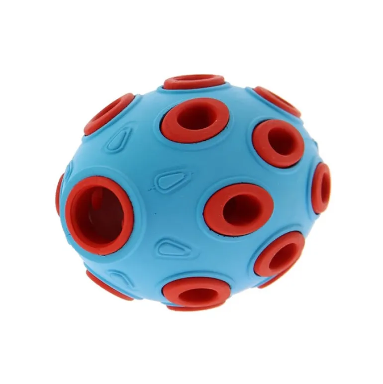 Ballon de rugby à remplir en TPR 12 cm pour chien