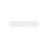Bandeau four Liath MDF revêtu PVC blanc 110x600mm