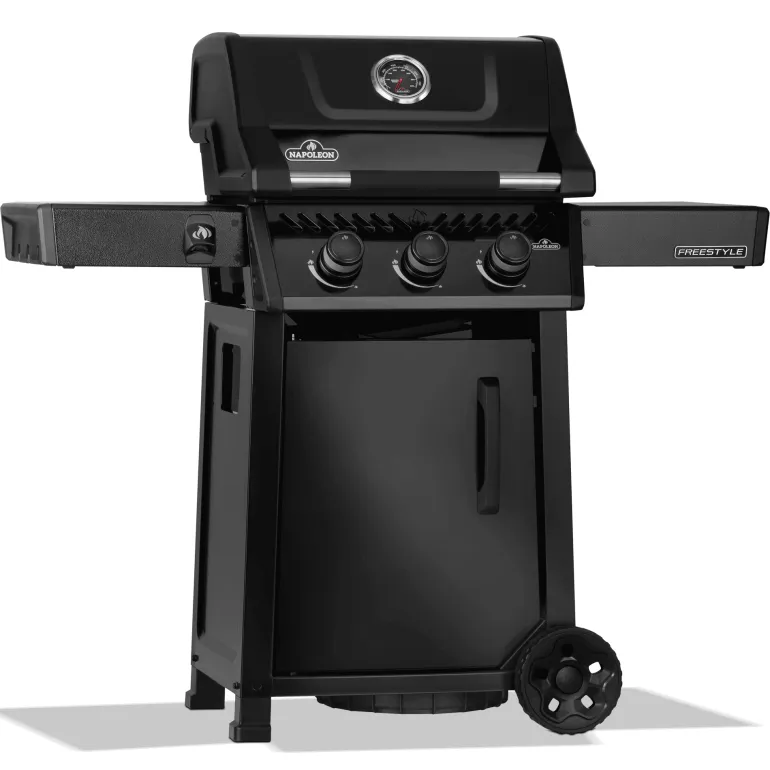 Barbecue à gaz Freestyle 365 noir avec porte NAPOLÉON