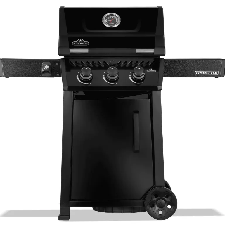 Barbecue à gaz Freestyle 365 noir avec porte NAPOLÉON