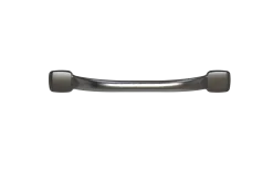 Barre d'appui droite Mana 425mm tube inox 304 brossé Ø25mm