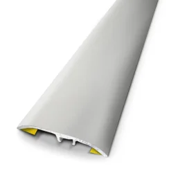 Barre de seuil alu anodisé naturel adhésif 3,7x166cm