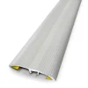 Barre de seuil universel alu naturel strié 3,7x83cm