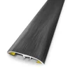 Barre de seuil universel alu plaxé métal oxydé 3,7x83cm