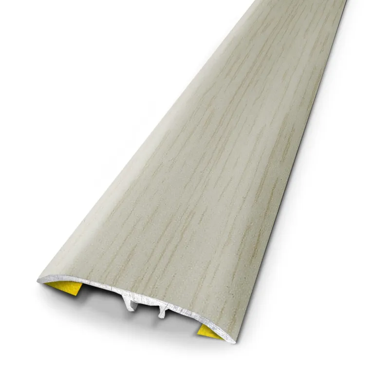 Barre de seuil universel alu plaxé verveine 3,7x83cm