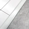Barre de seuil universel alu plaxé verveine 3,7x83cm