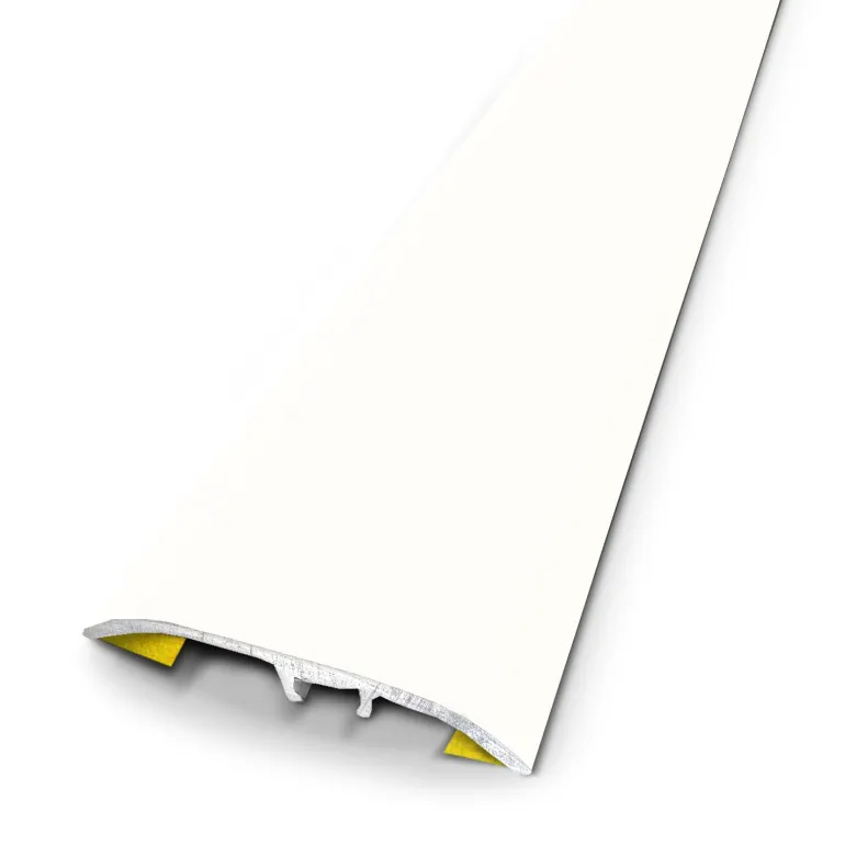 Barre de seuil universel alu plaxé verveine 3,7x83cm