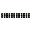Barrette de connexion 4mm² noir 12 plots ZENITECH