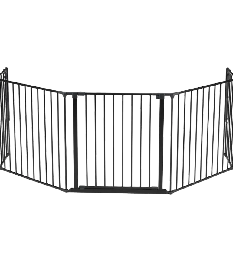 Barrière de protection pour poêle Intégrale acier noir