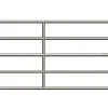 Barrière d'herbage extensible galvanisée 4 à 5 m