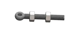 Barrière d'herbage extensible galvanisée 4 à 5 m
