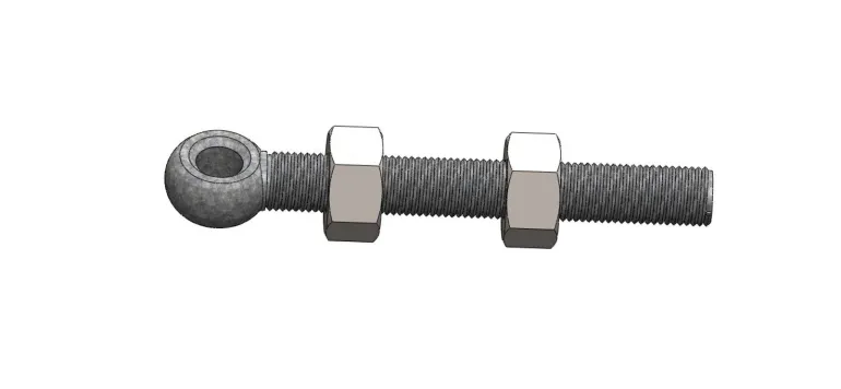 Barrière d'herbage extensible galvanisée 2,50 m à 3,50 m