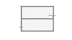 Barrière grillagée 1,50 m