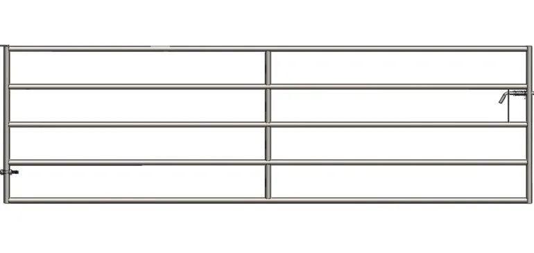 Barrière herbage galva 4 m