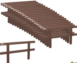 Barrières pour carrière 20x40m en module résine (x60)