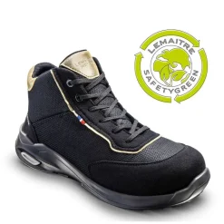 Basket de sécurité haute pour femme Eva noir S3S