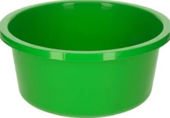 Bassine universelle mangeoire plastique 6L verte