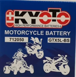 Batterie moto FTX5LBS 4 Ah KYOTO