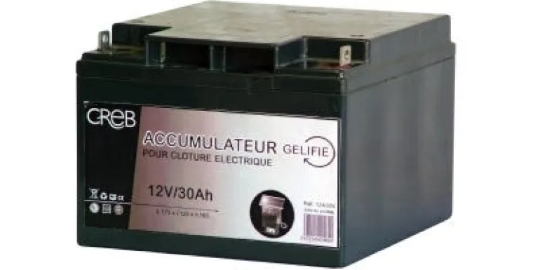 Batterie 12V - 30Ah étanche CREB