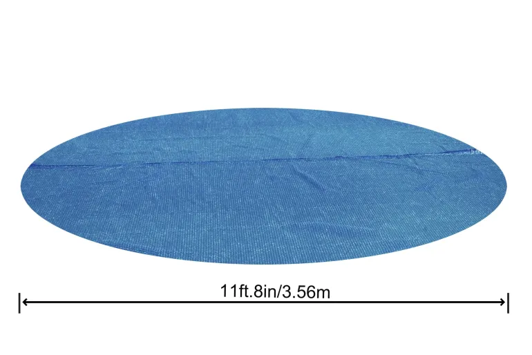 Bâche solaire Ø356 cm piscine hors sol ronde Ø366 cm BESTWAY