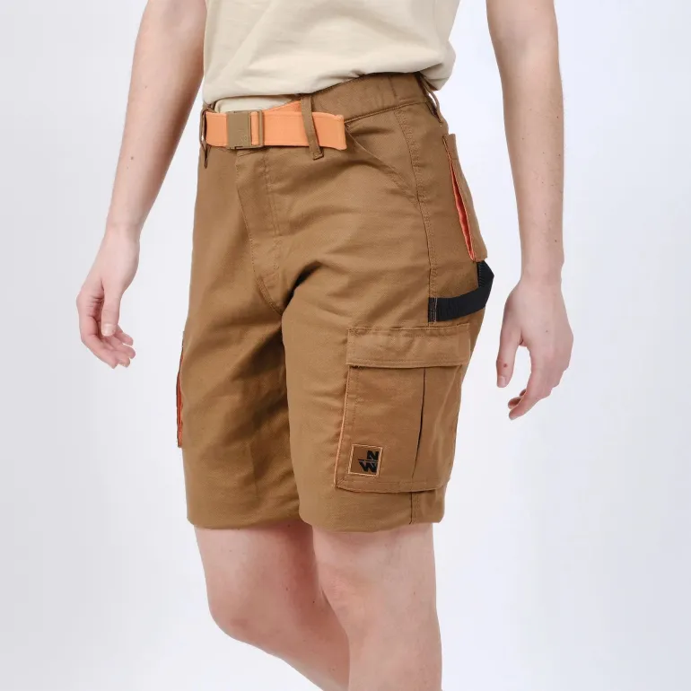 Bermuda de travail Ambre 1323 camel femme