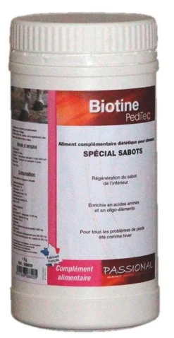 Biotine Peditec - Complément alimentaire spécial sabots