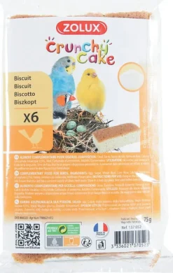 Biscuits Crunchy cake pour oiseaux (x6)